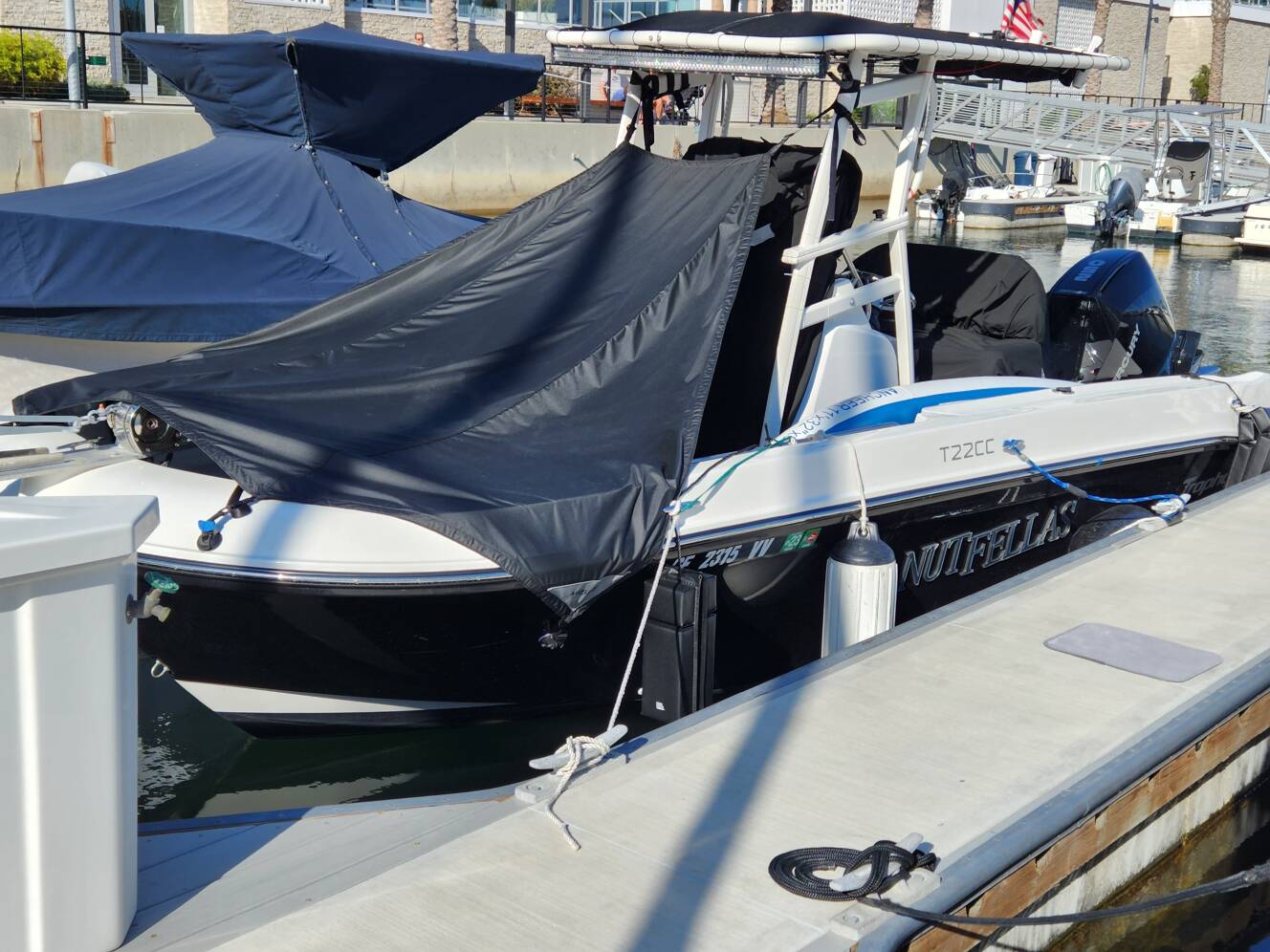 A photo of this 2022 Bayliner T22cc