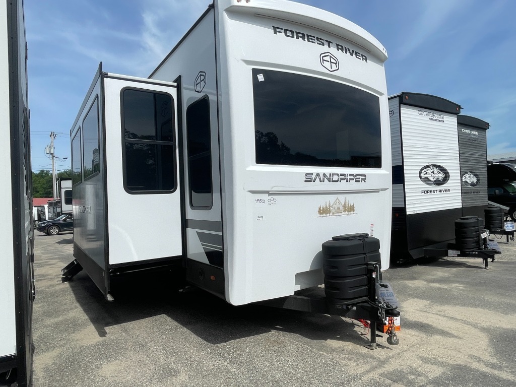 2026 Forest River Rv Sandpiper Destination Trailers 389HBFL in turner ME