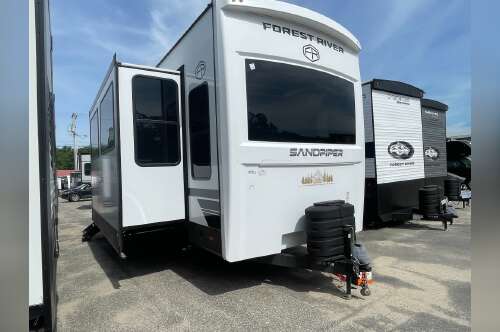 2026 Forest River Rv Sandpiper Destination Trailers 389HBFL in turner ME