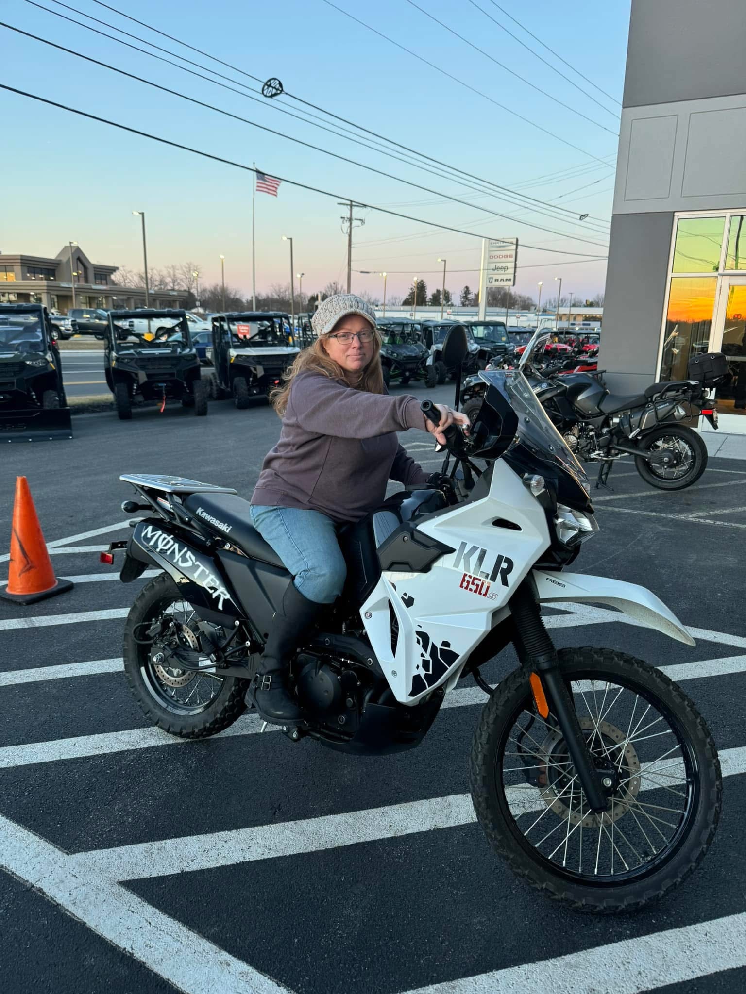 2024 Kawasaki KLR 650 S 650 S in Hedgesville, WV
