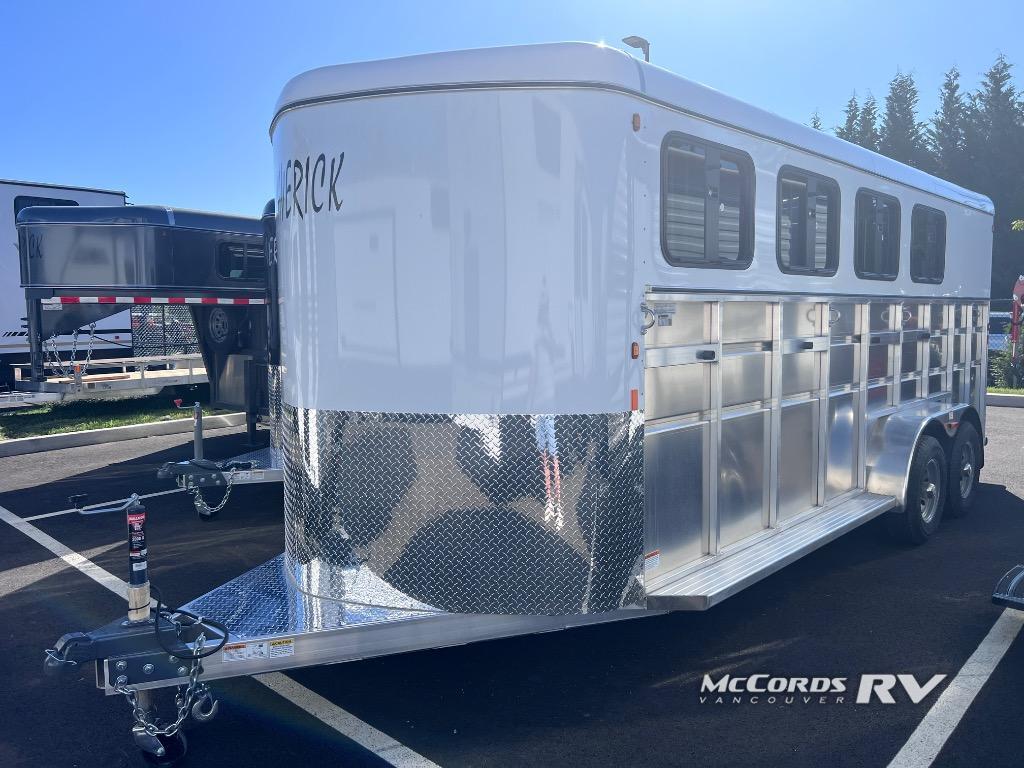 2025 CB QUALITY TRAILER WORKS MAVRICK LITE DX 4H-9.9K in Battle Ground, WA