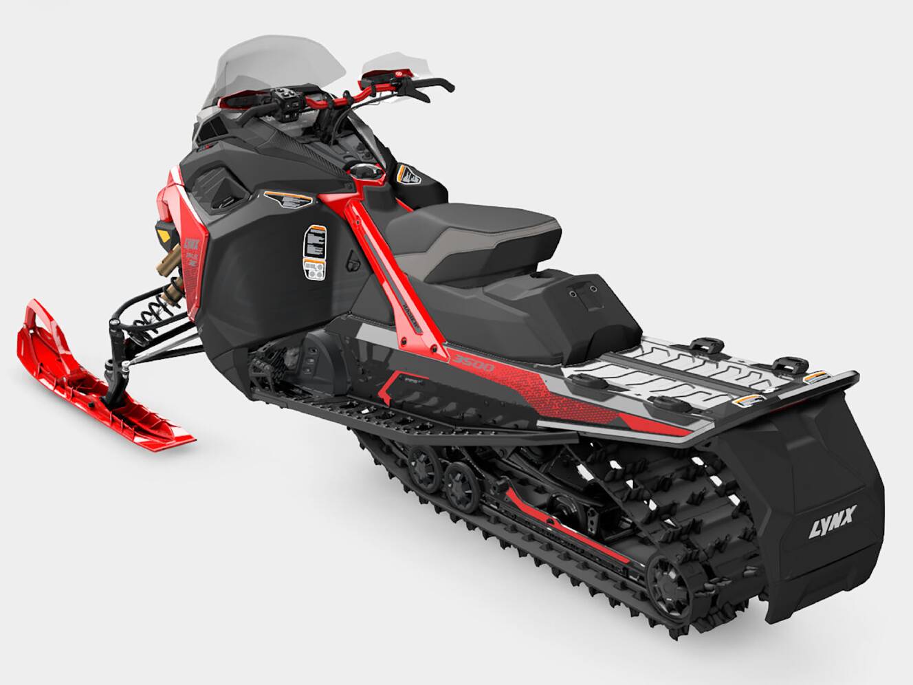 A photo of this 2025 Lynx Rave RE 600R E-TEC Ice Ripper XT 1.5 M.S. / E.S. w/ 10