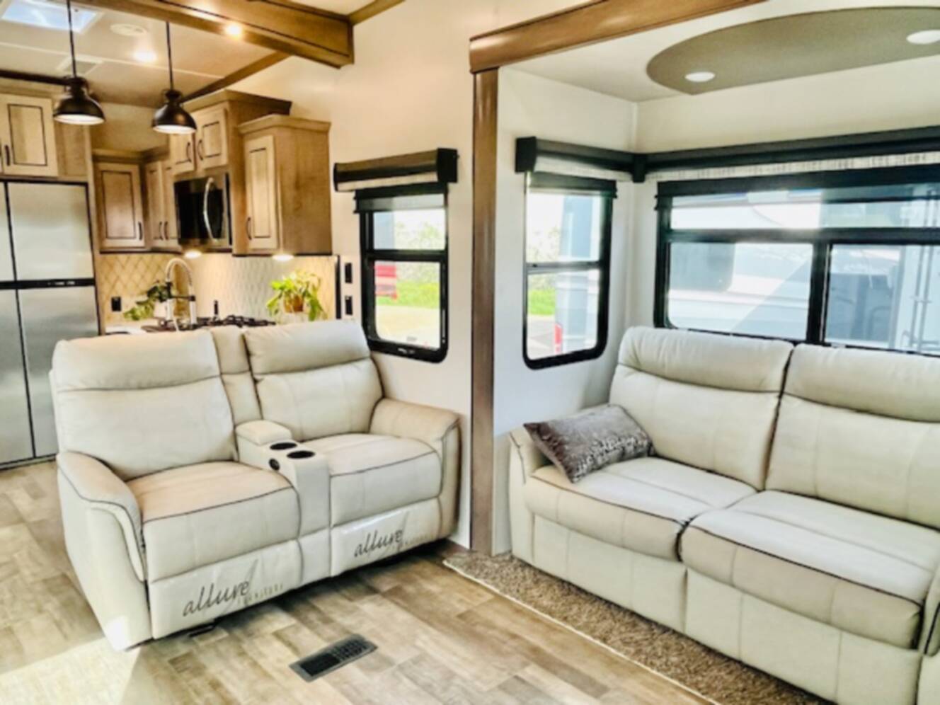 A photo of this 2021 Forest River CEDAR CREEK 388RK