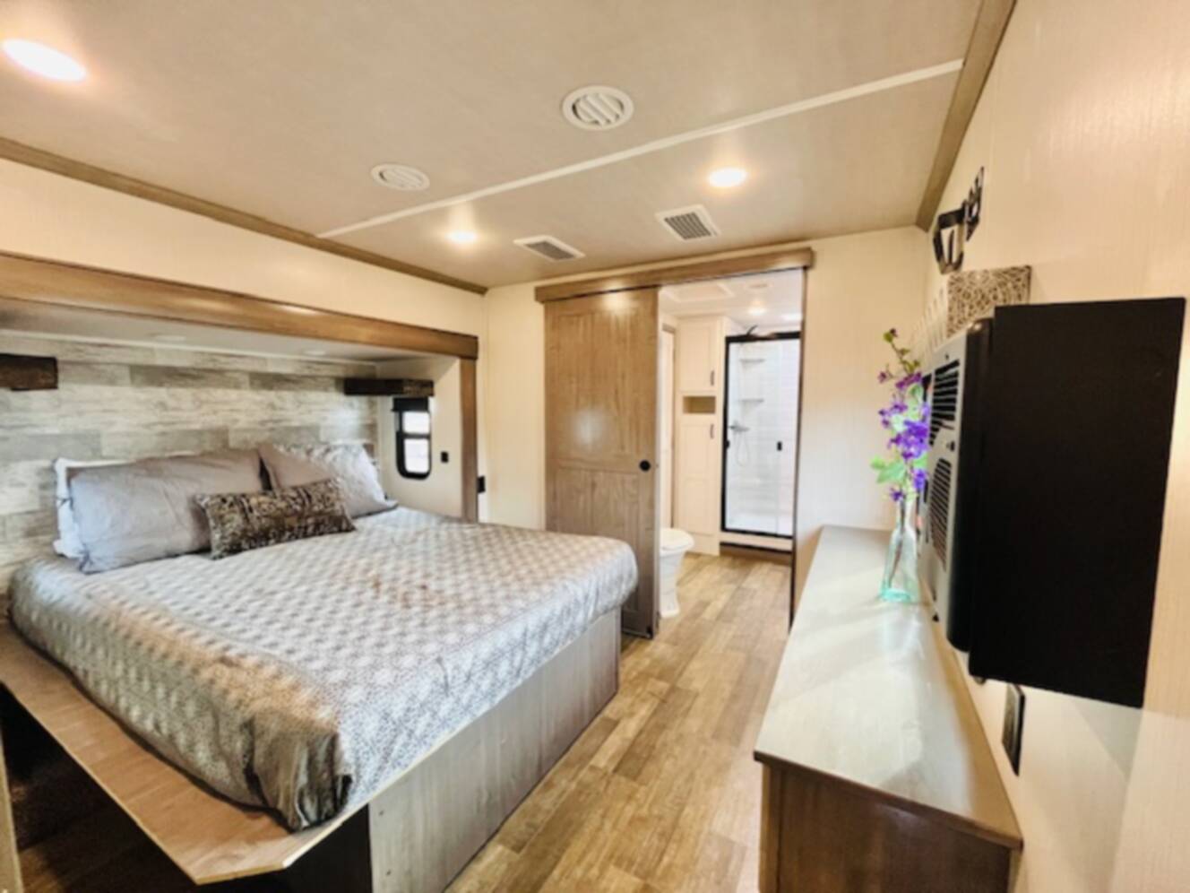 A photo of this 2021 Forest River CEDAR CREEK 388RK