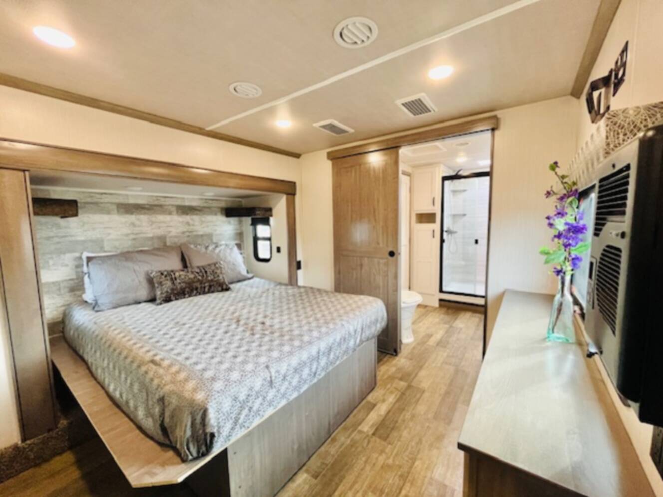 A photo of this 2021 Forest River CEDAR CREEK 388RK