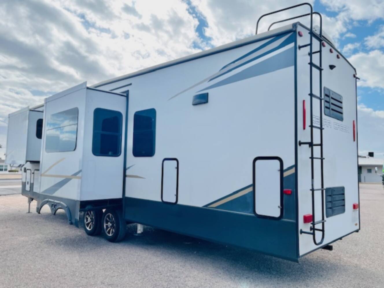 A photo of this 2021 Forest River CEDAR CREEK 388RK