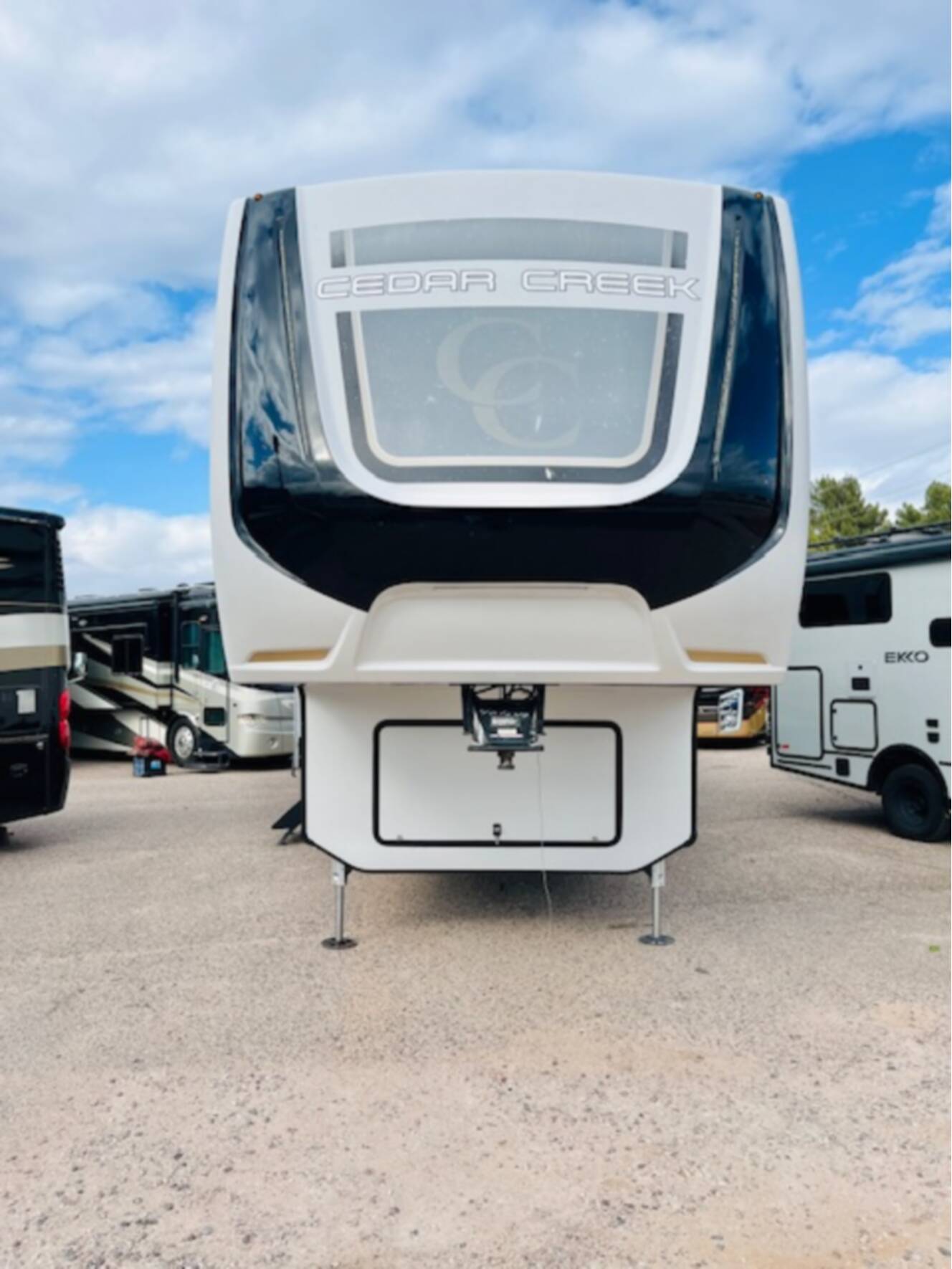 A photo of this 2021 Forest River CEDAR CREEK 388RK