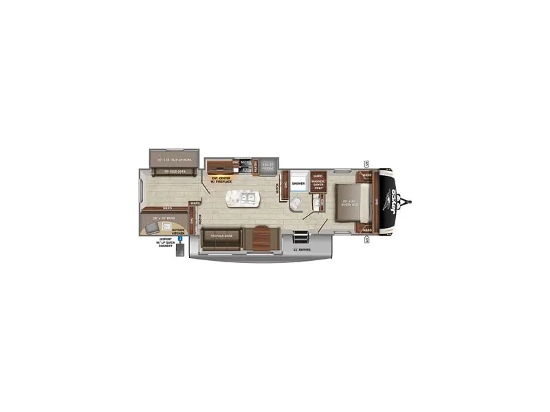 2022 JAYCO EAGLE 312BHOK