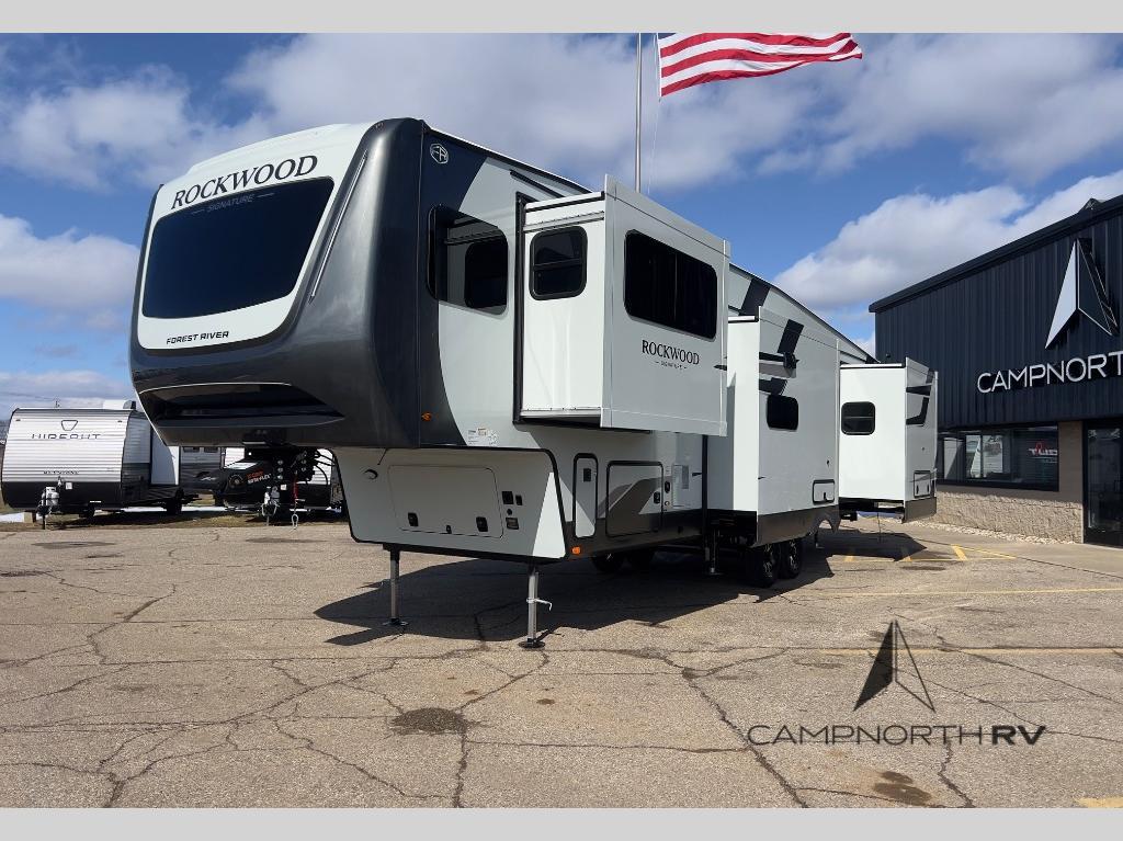 2026 Forest River Rv Rockwood Signature 402SFL in schoolcraft MI