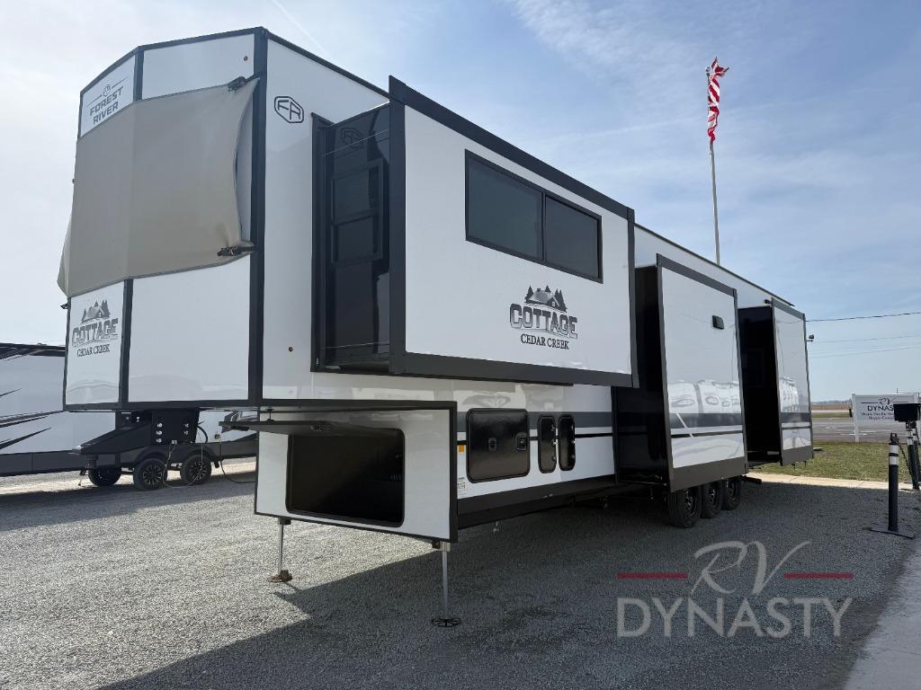 2026 Forest River Rv Cedar Creek Cottage Fifth Wheels 413FWC in bunker hill IN