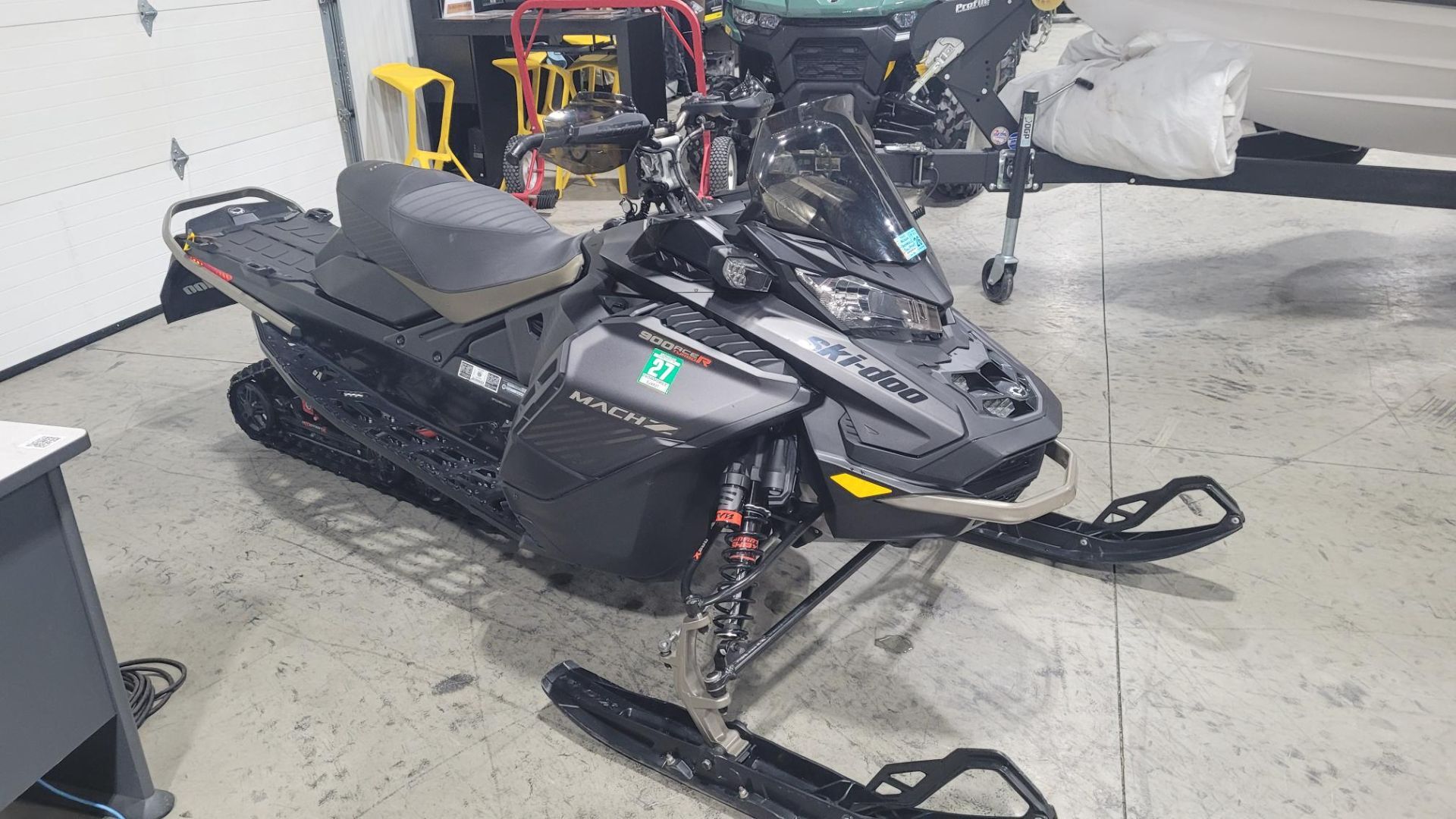 2022 Ski-Doo Mach Z 900 ACE Turbo R ES w/ Smart-Shox, Ice Ripper XT in huron OH
