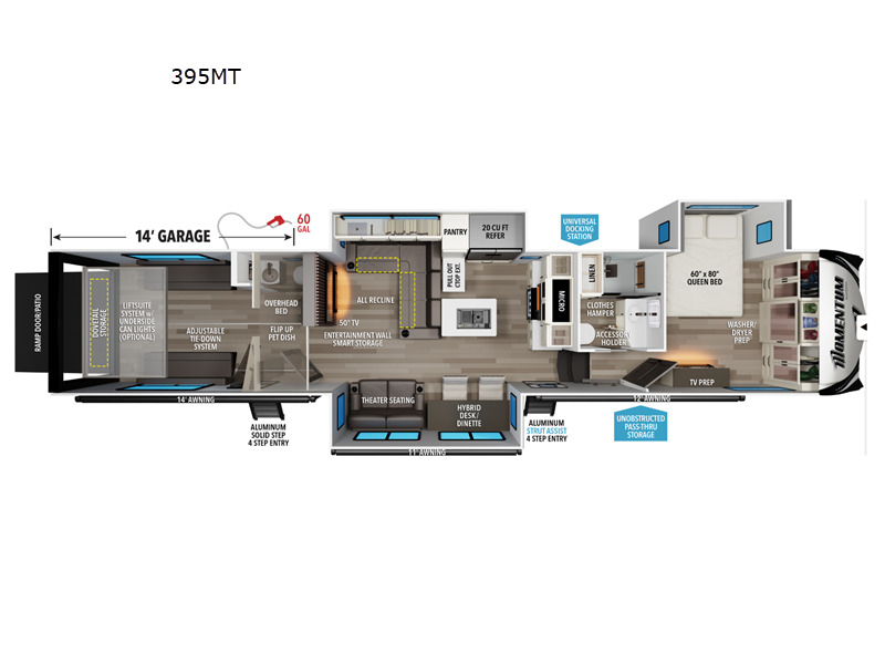 2026 Grand Design Momentum 395MT in nampa ID