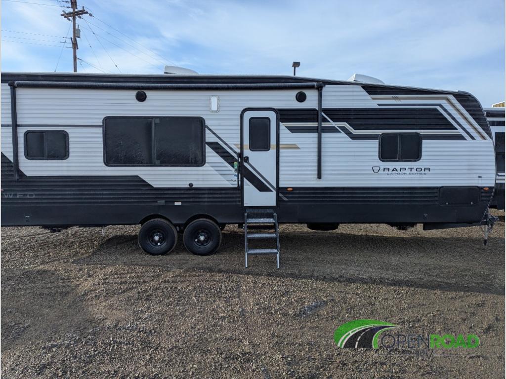 2026 Keystone Rv Raptor Carbon Series 30WFO Travel Trailer Toy Hauler RV