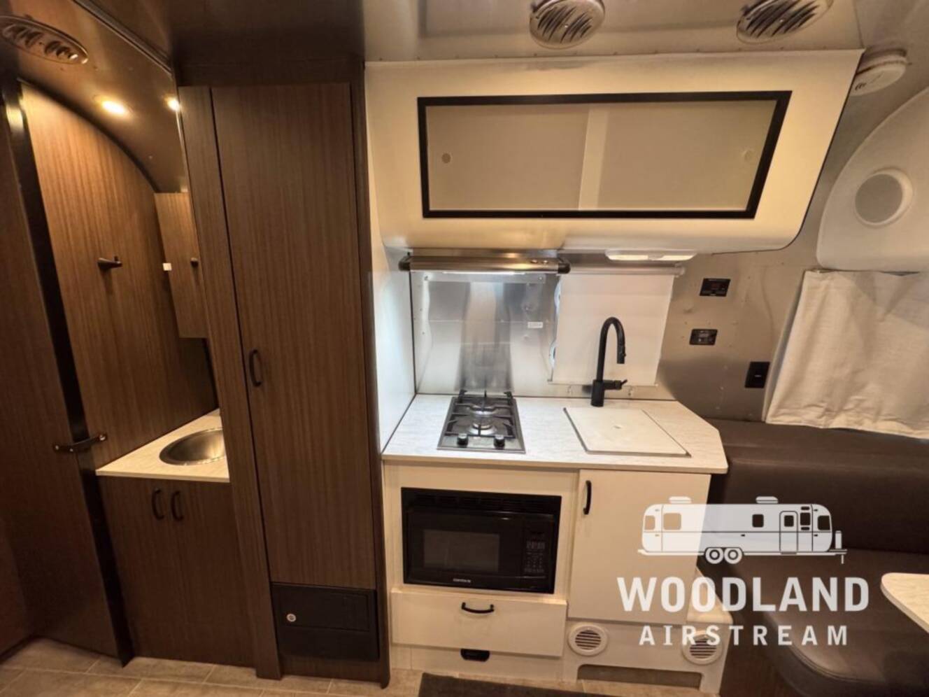 A photo of this 2021 Airstream Caravel 19CB