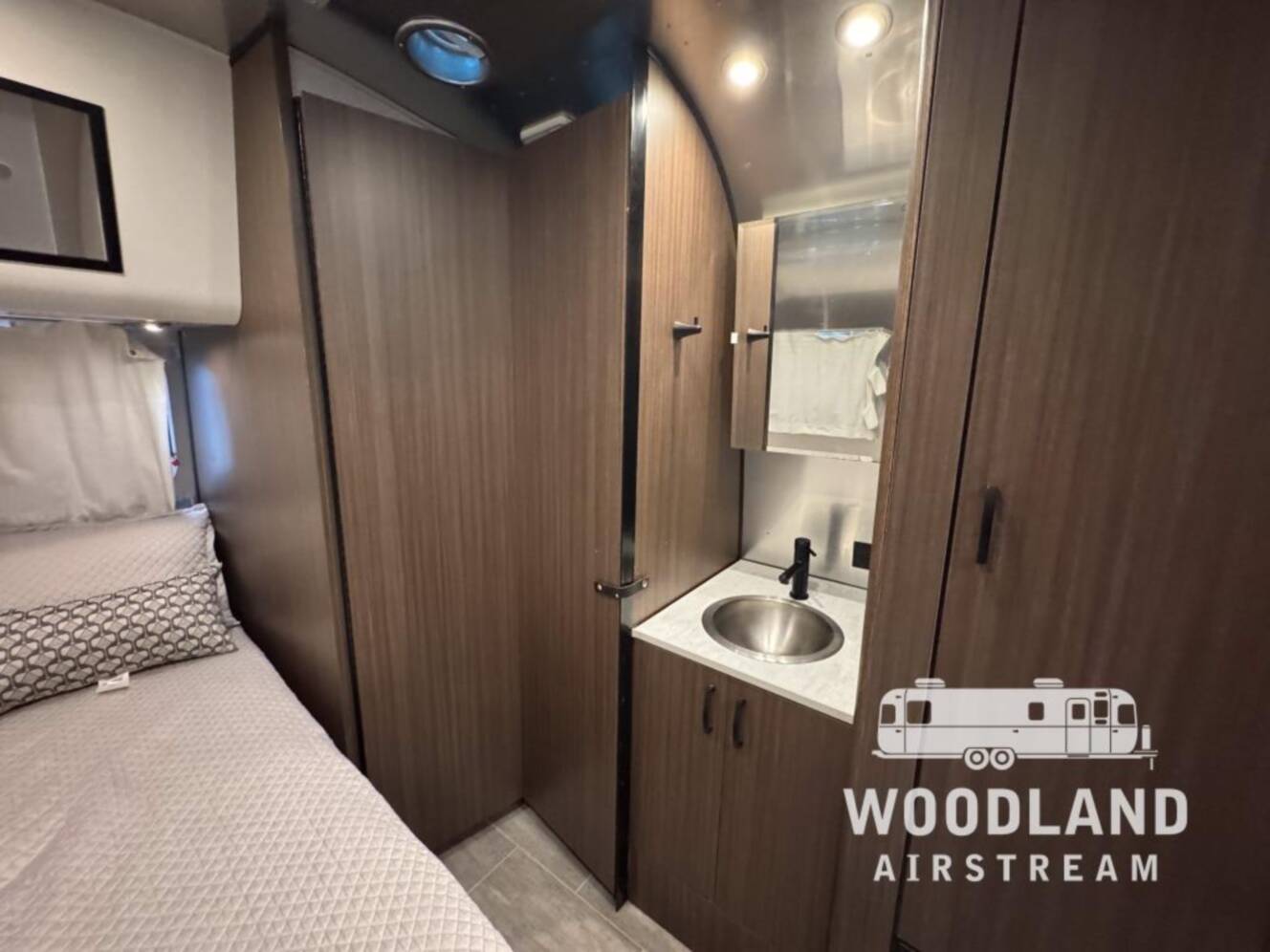 A photo of this 2021 Airstream Caravel 19CB