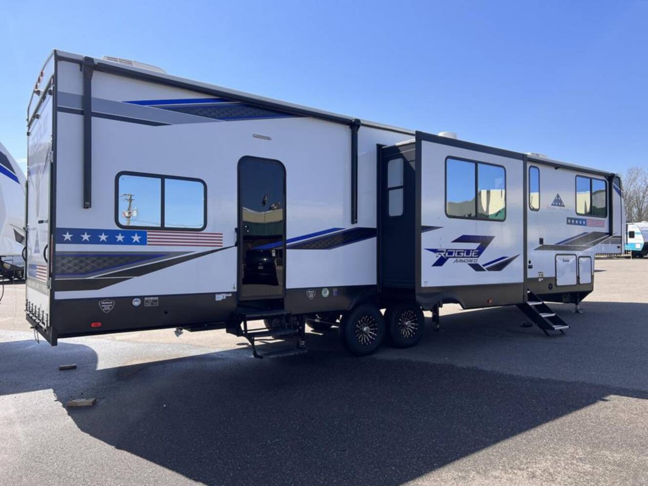 A photo of this 2024 Forest River VENGEANCE ROGUE ARMORED 351-G2