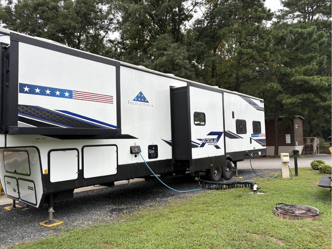 A photo of this 2024 Forest River VENGEANCE ROGUE ARMORED 351-G2