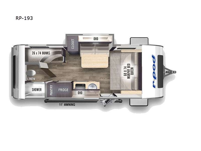 2023 Forest River Rv R Pod RP-193 in gardner KS