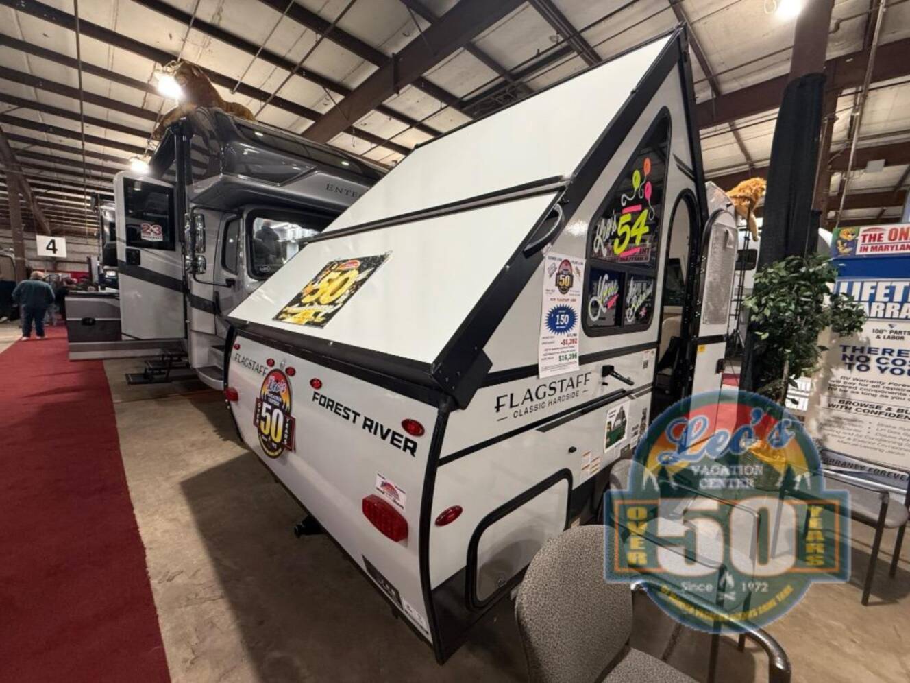 A photo of this 2026 Forest River Rv Flagstaff Hardside T10RB