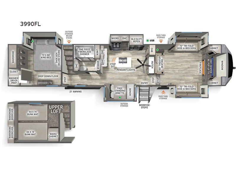2026 Forest River Rv Sandpiper 3990FL in fremont OH