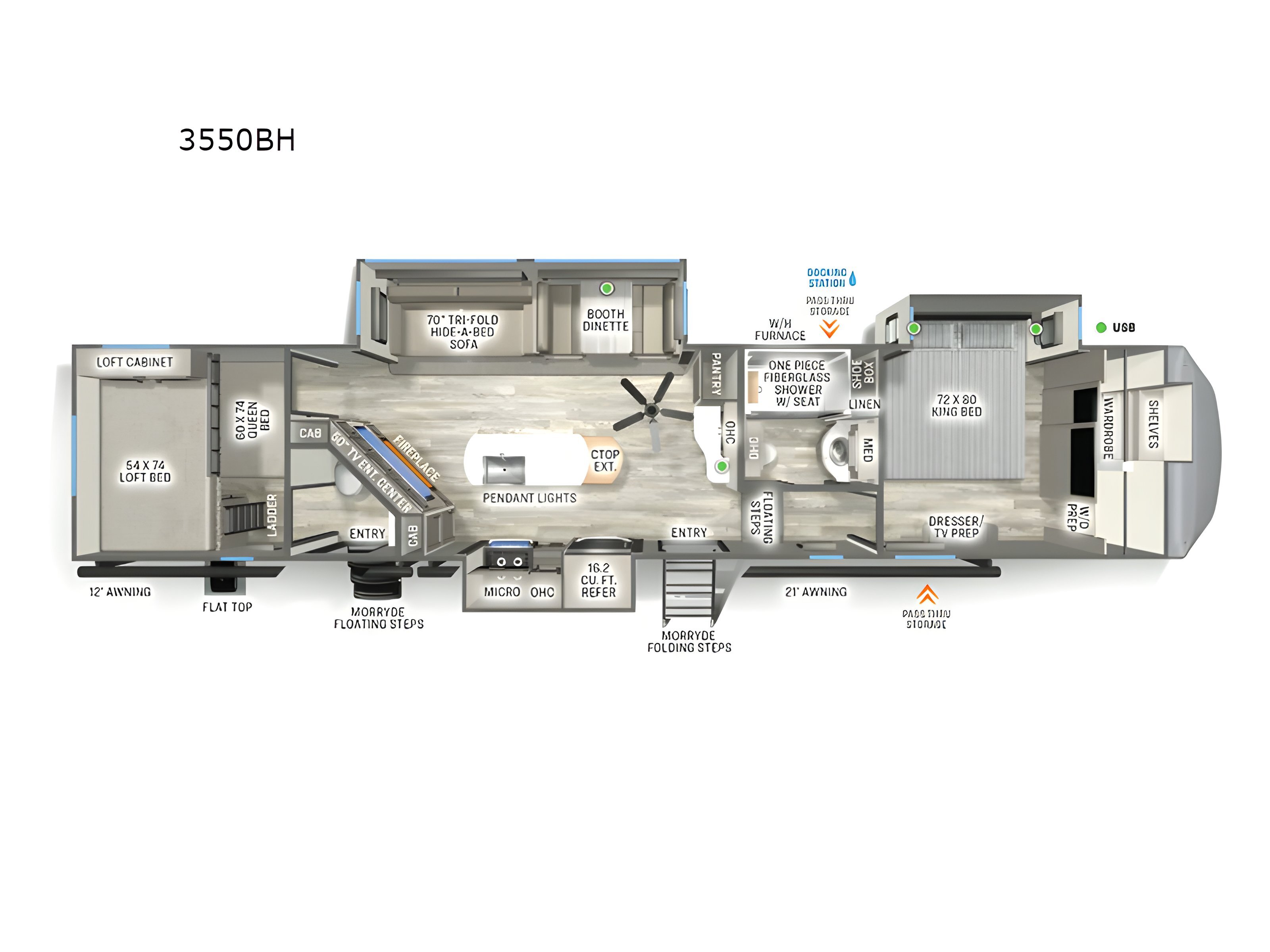 2026 Forest River Rv Sandpiper 3550BH in fremont OH
