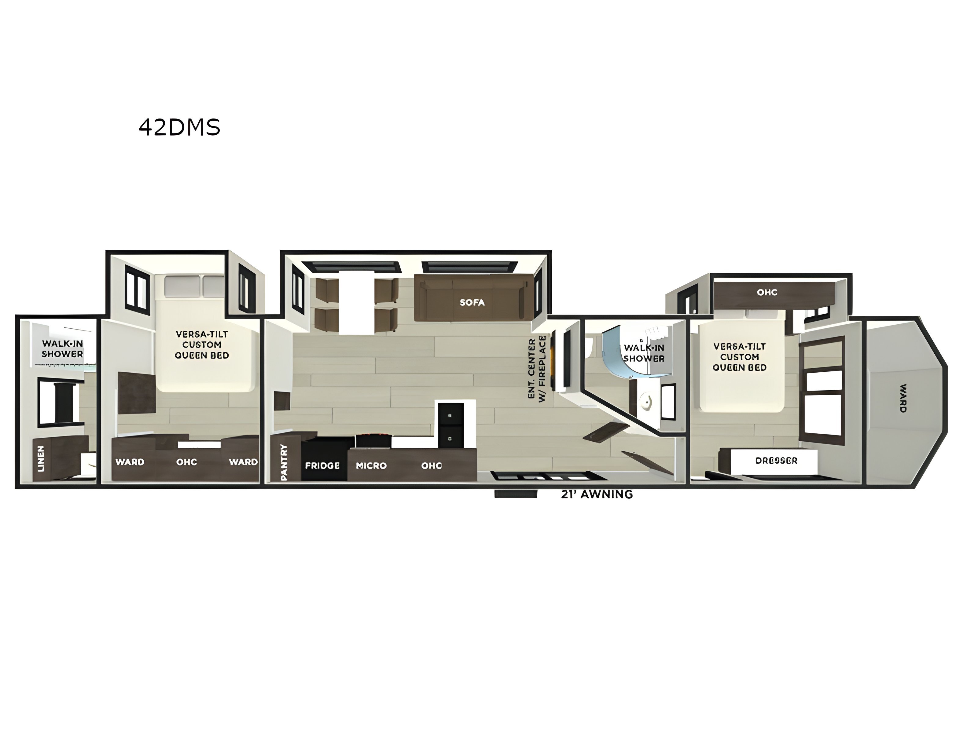 2026 Forest River Rv Salem Villa Series 42DMS in fremont OH