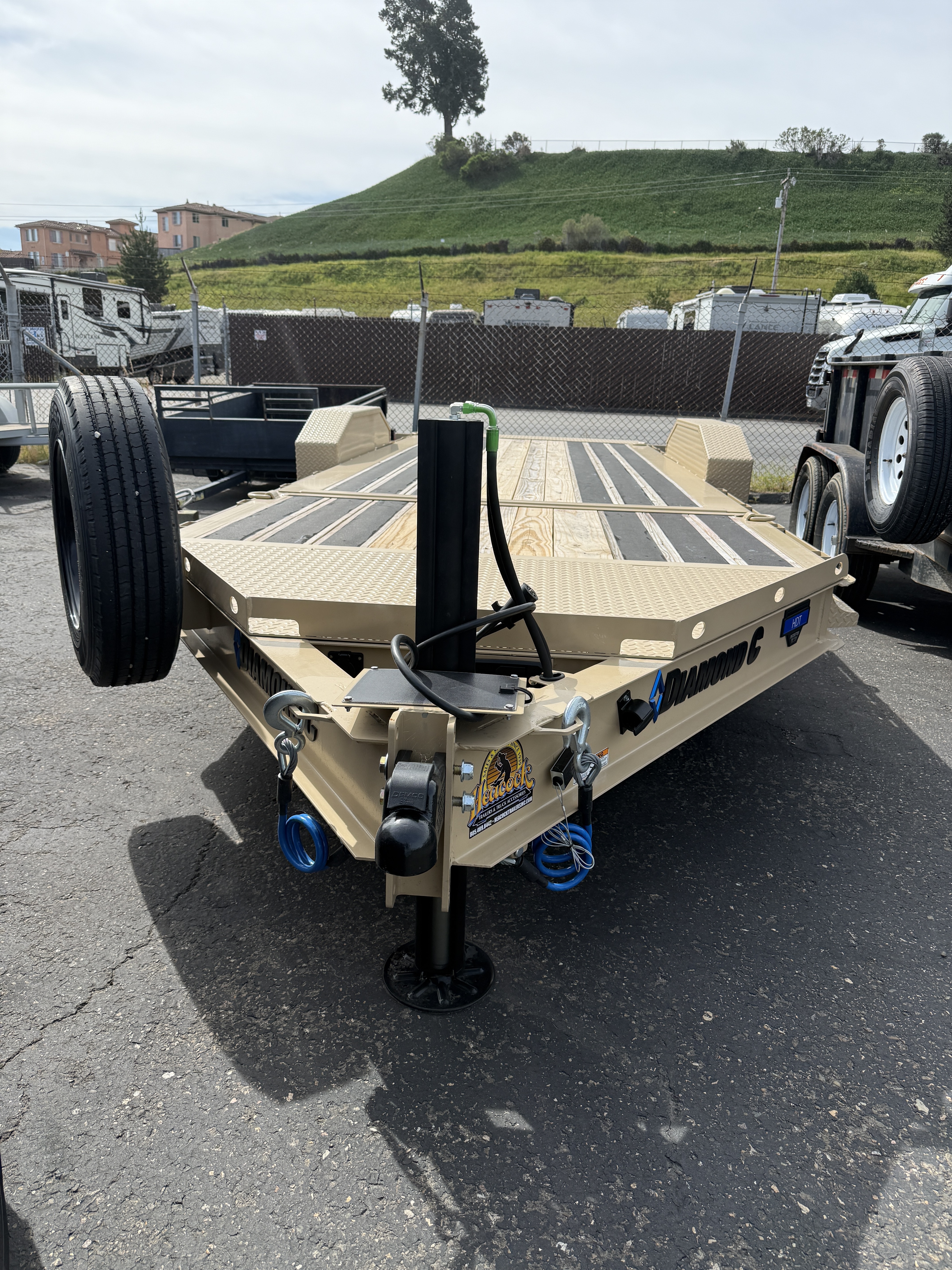 2026 DIAMOND C 7X20 HDT207 HYDRAULICALLY DAMPENED TILT TRAILER in Arroyo Grande, CA