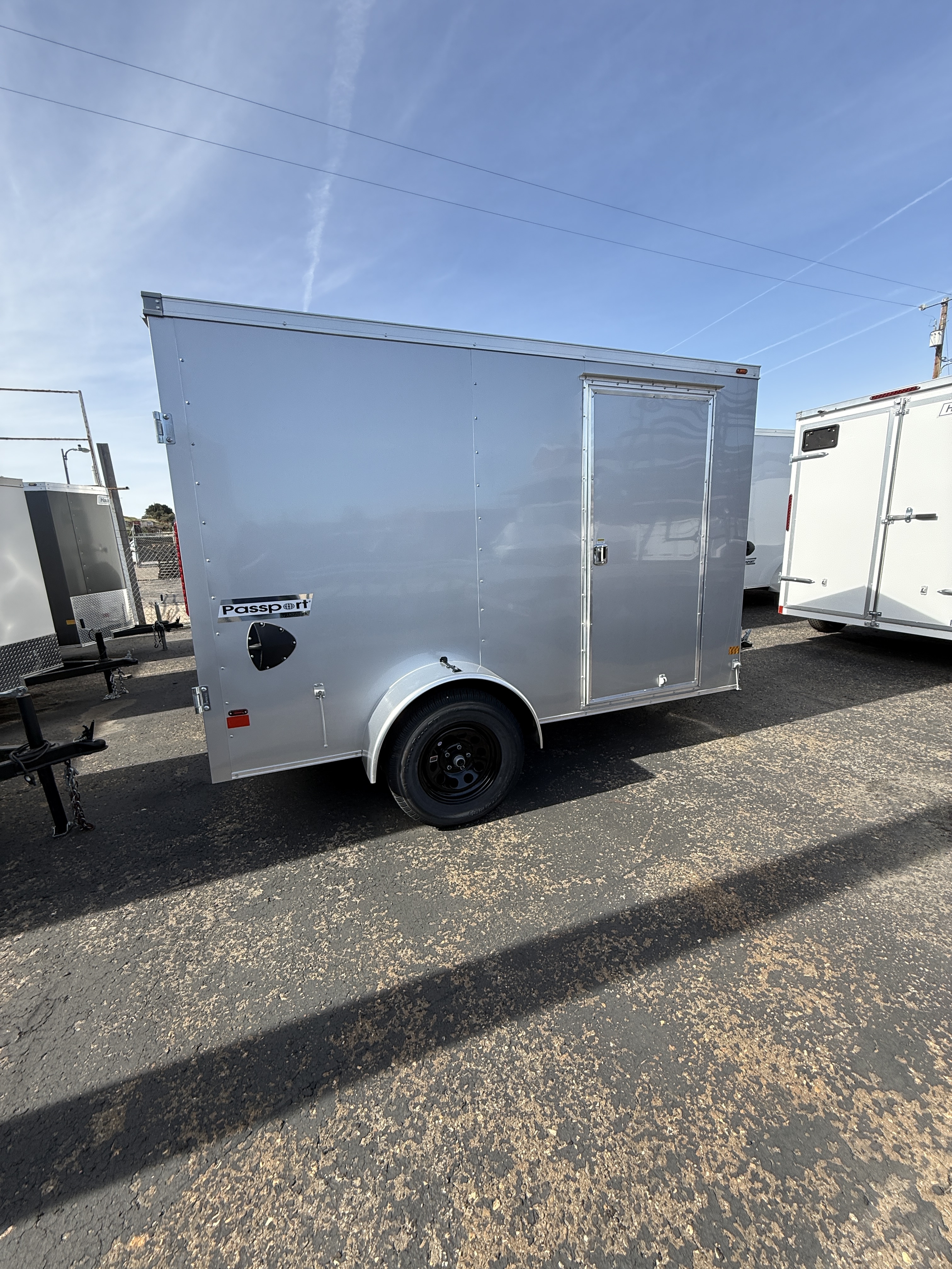 2026 HAULMARK 5X10 PASSPORT V-FRONT FLAT ROOF(7808) in Arroyo Grande, CA