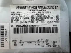 2012 FORD F550