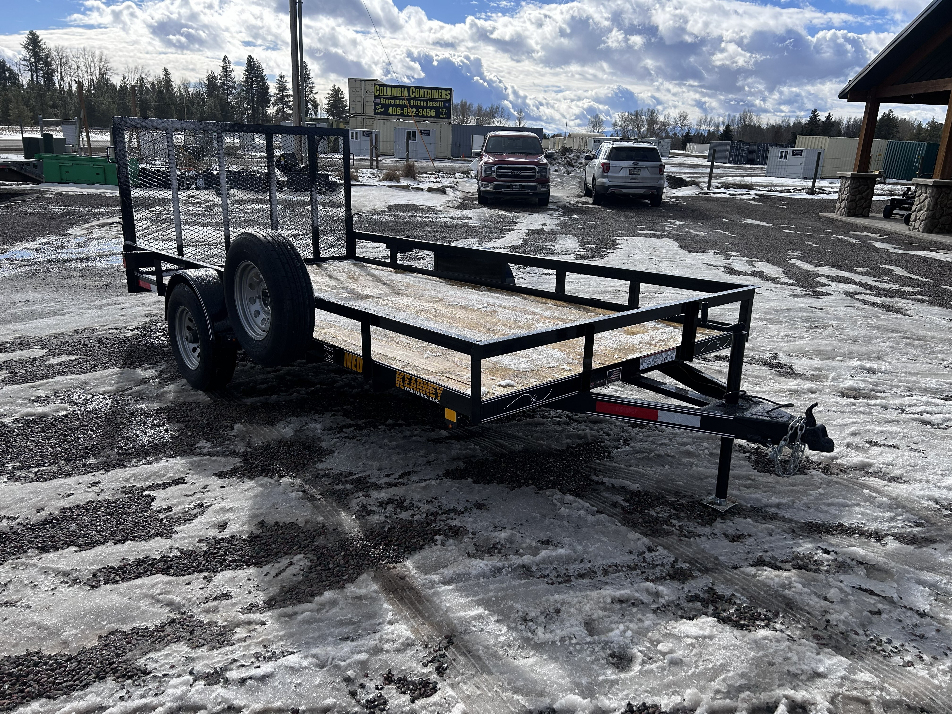 2026 KEARNEY 14' X 83" Single Axle Utility Trailer (5200#) in Columbia Falls, MT