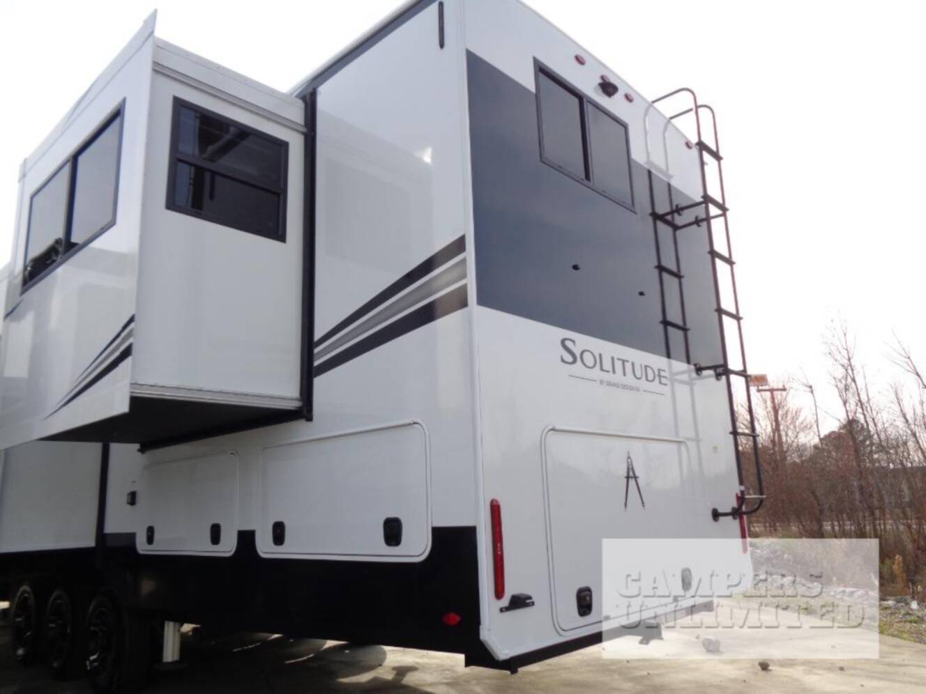 A photo of this 2026 Grand Design Solitude 414LJMJ