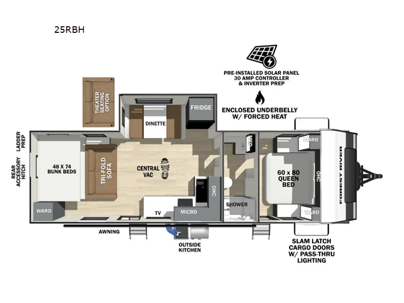 2026 Forest River Rv IBEX 25RBH in columbia city IN