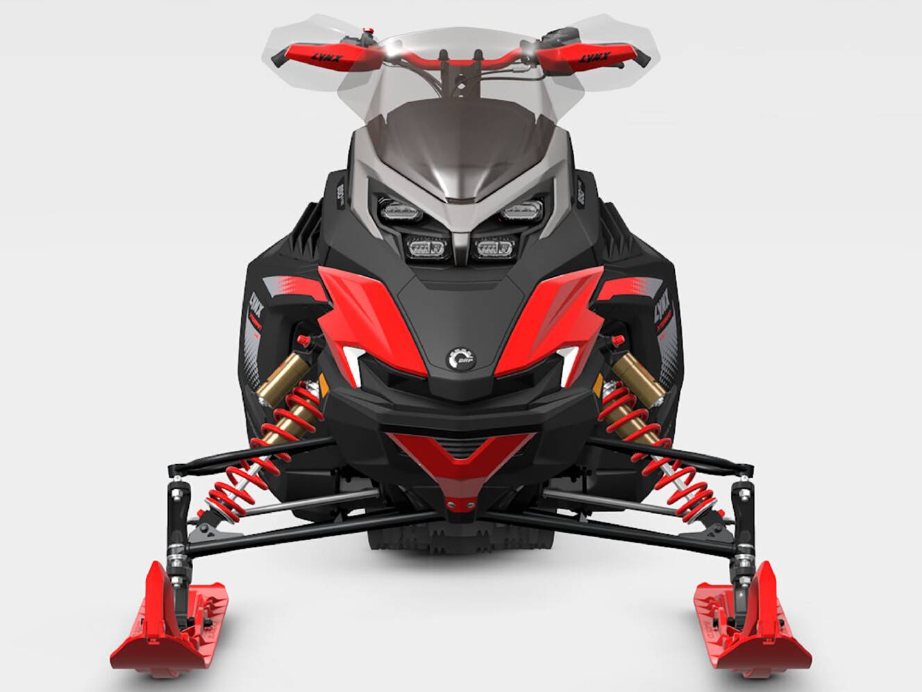 A photo of this 2026 Lynx Xterrain RE 850 E-TEC PowderMax 2.0 M.S. / E.S. w/ 10.