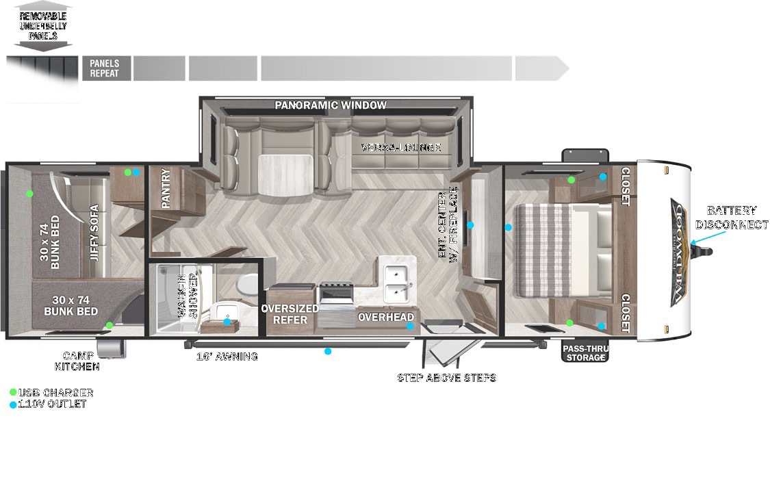 2022 Forest River WILDWOOD X-LITE 273QBXL RV