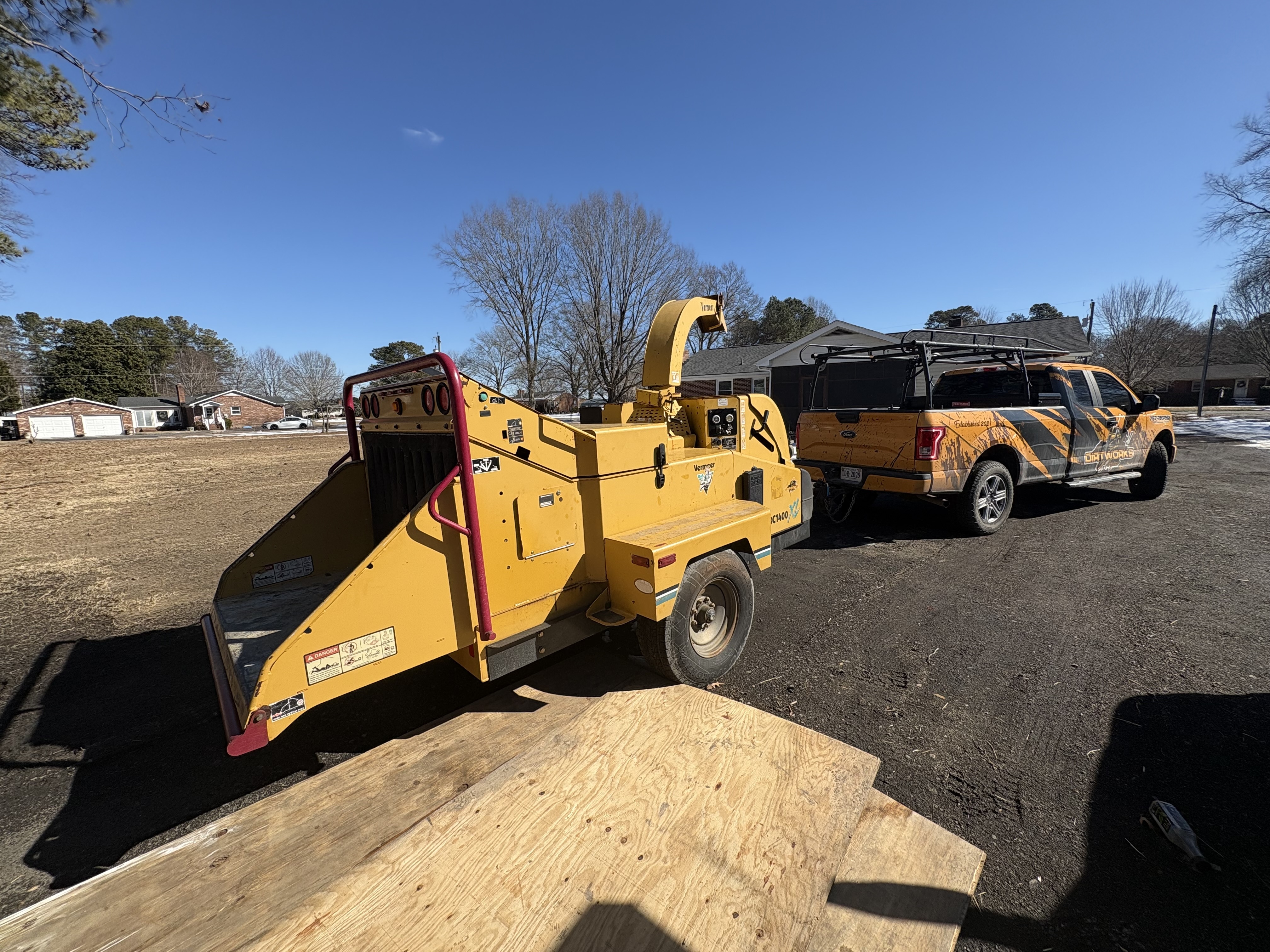 2007 VERMEER BC1400XL Chipper