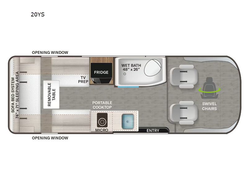 2026 Thor Motor Coach Tellaro Sport 20YS in boise ID