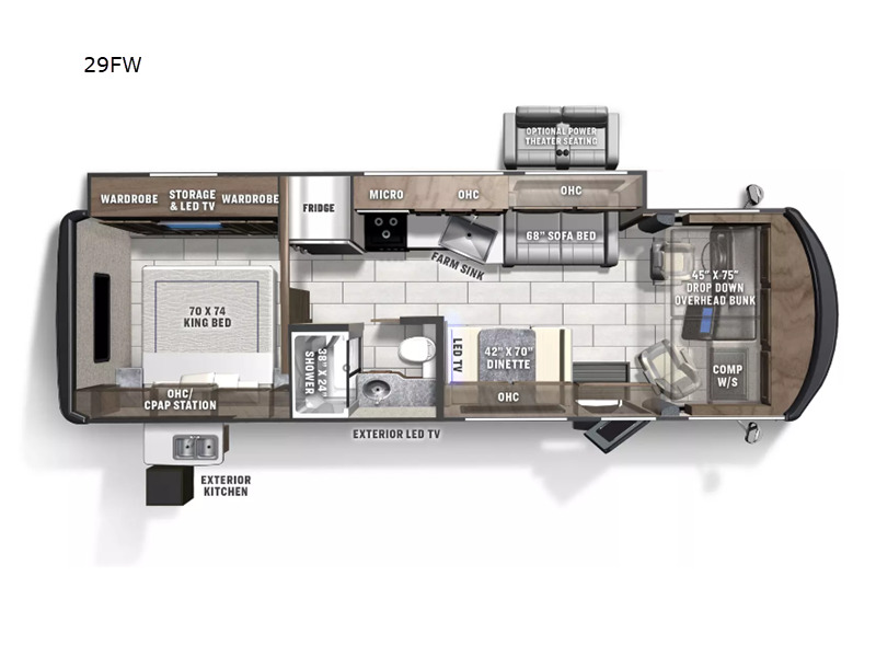 2026 Coachmen Rv Mirada 29FW in ripon CA