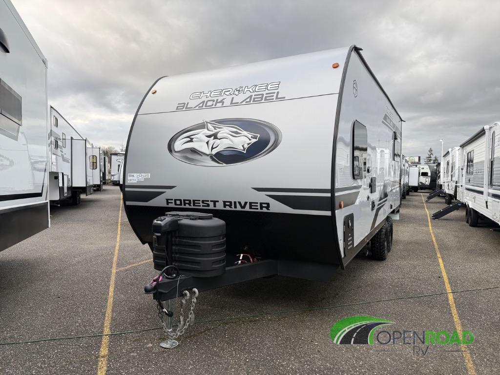 2026 Forest River Rv Cherokee Grey Wolf Black Label 18RRBL Travel Trailer Toy Hauler RV