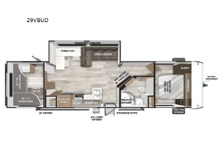 2025 FOREST RIVER WILDWOOD 29VBUD
