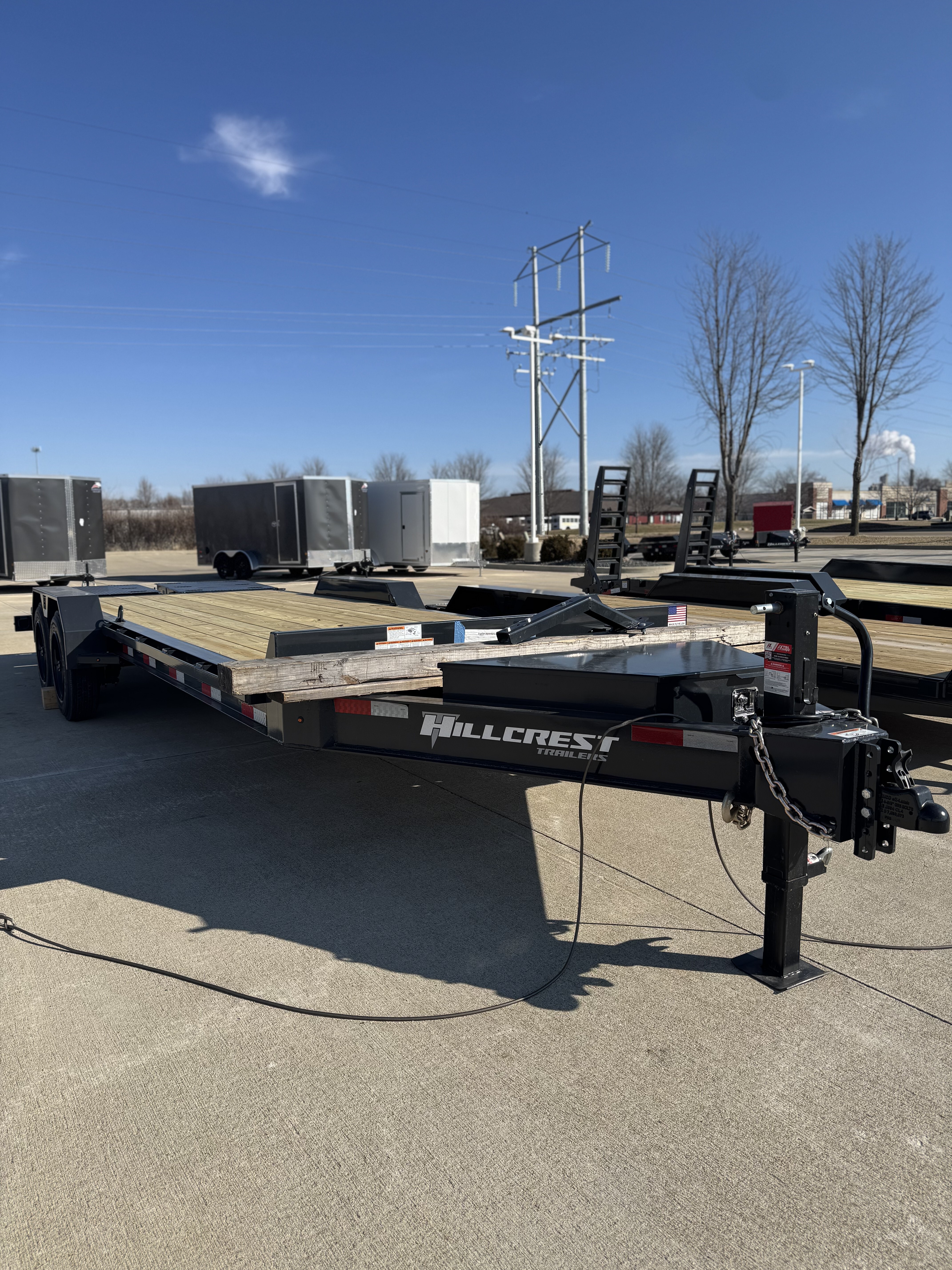 2026 Hillcrest Trailers 22' I-Beam Equipment Trailer in Lafayette, IN