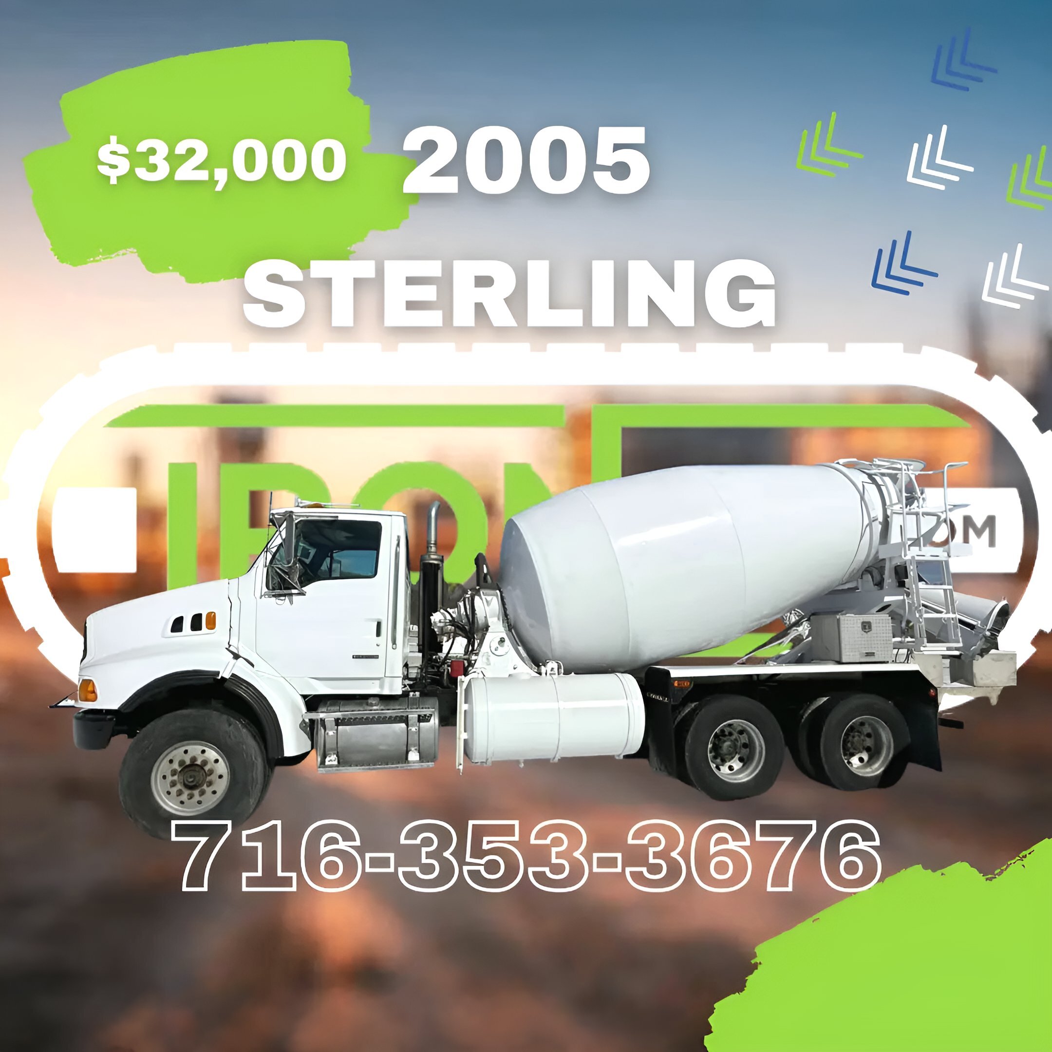 2005 STERLING Concrete Mixer in Shinglehouse, PA
