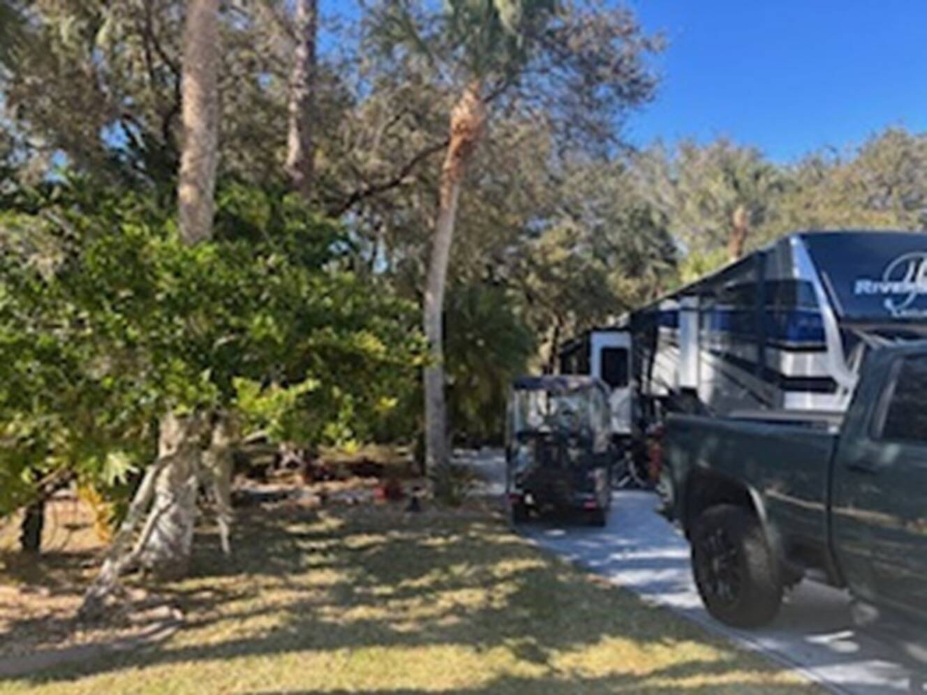 A photo of this 2022 Forest River RIVERSTONE 39RKFB