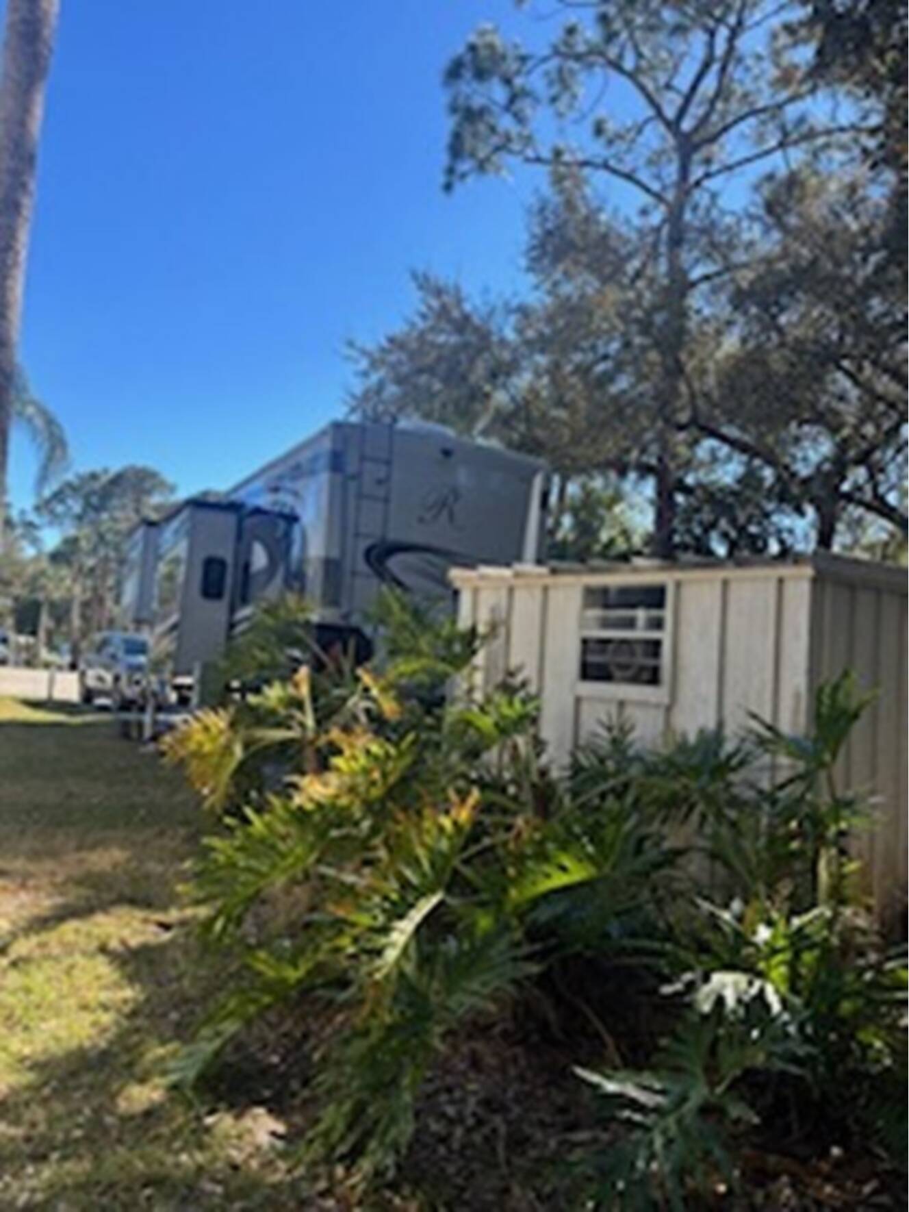 A photo of this 2022 Forest River RIVERSTONE 39RKFB