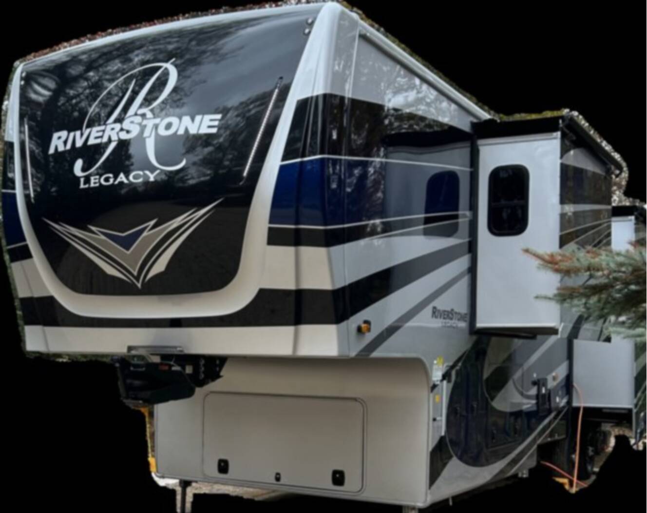 A photo of this 2022 Forest River RIVERSTONE 39RKFB