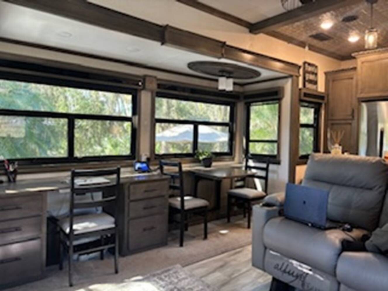 A photo of this 2022 Forest River RIVERSTONE 39RKFB