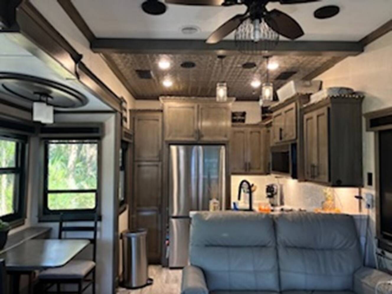 A photo of this 2022 Forest River RIVERSTONE 39RKFB