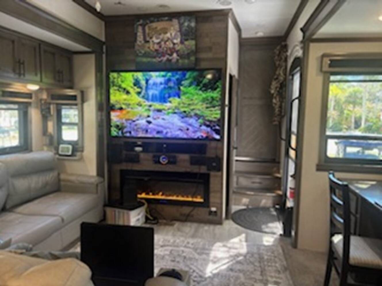 A photo of this 2022 Forest River RIVERSTONE 39RKFB