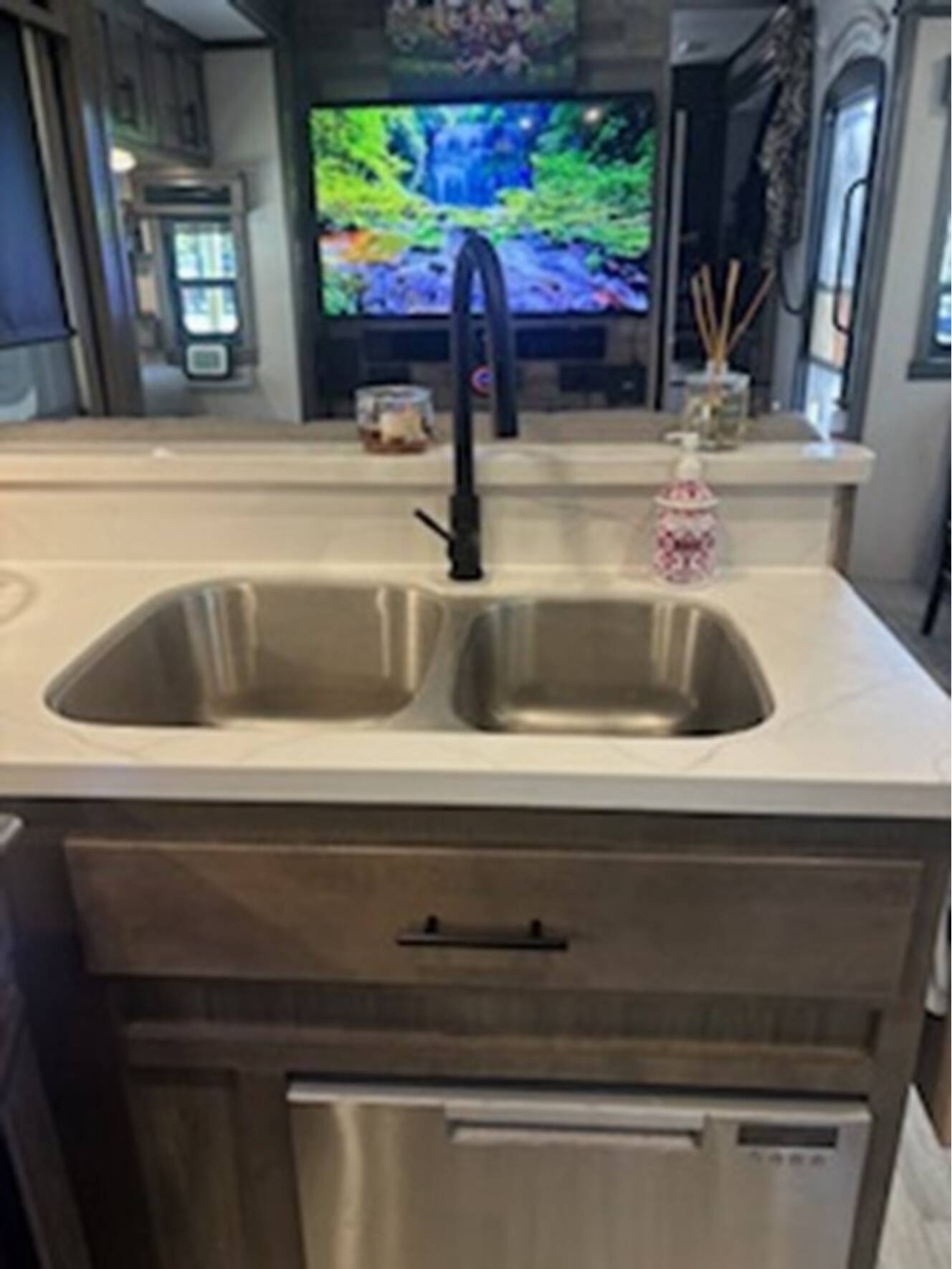 A photo of this 2022 Forest River RIVERSTONE 39RKFB