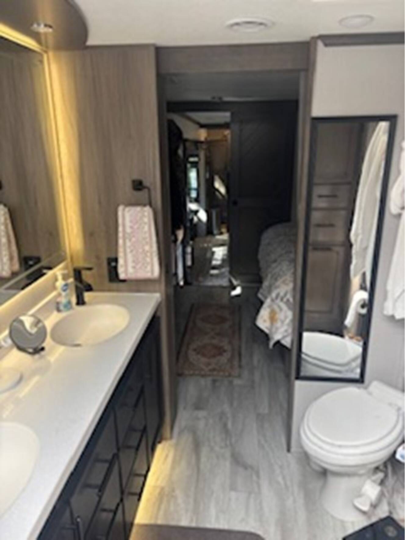 A photo of this 2022 Forest River RIVERSTONE 39RKFB
