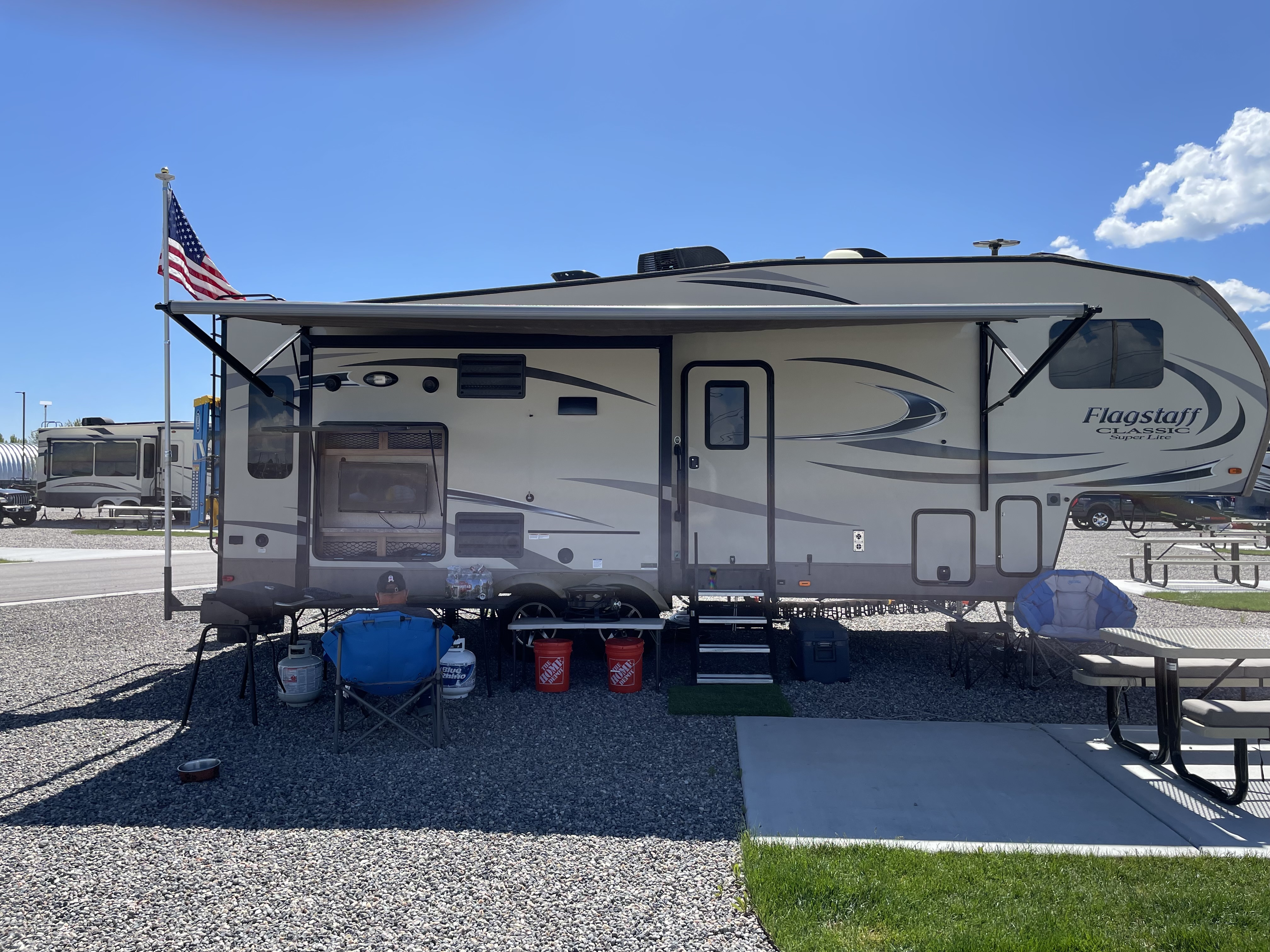 2017 Forest River FLAGSTAFF CLASSIC SUPER LITE 8528CKWSA RV